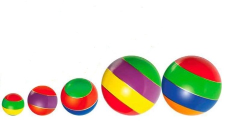 Купить Мячи резиновые (комплект из 5 мячей различного диаметра) в Пионерском 